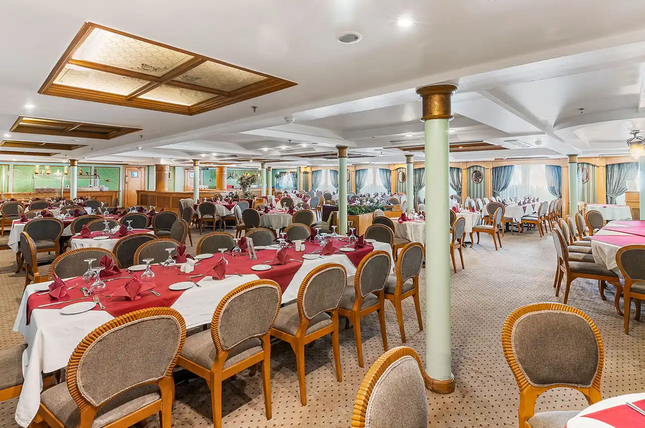 Lounge aboard the MS Monaco Nile Cruise Nile cruise